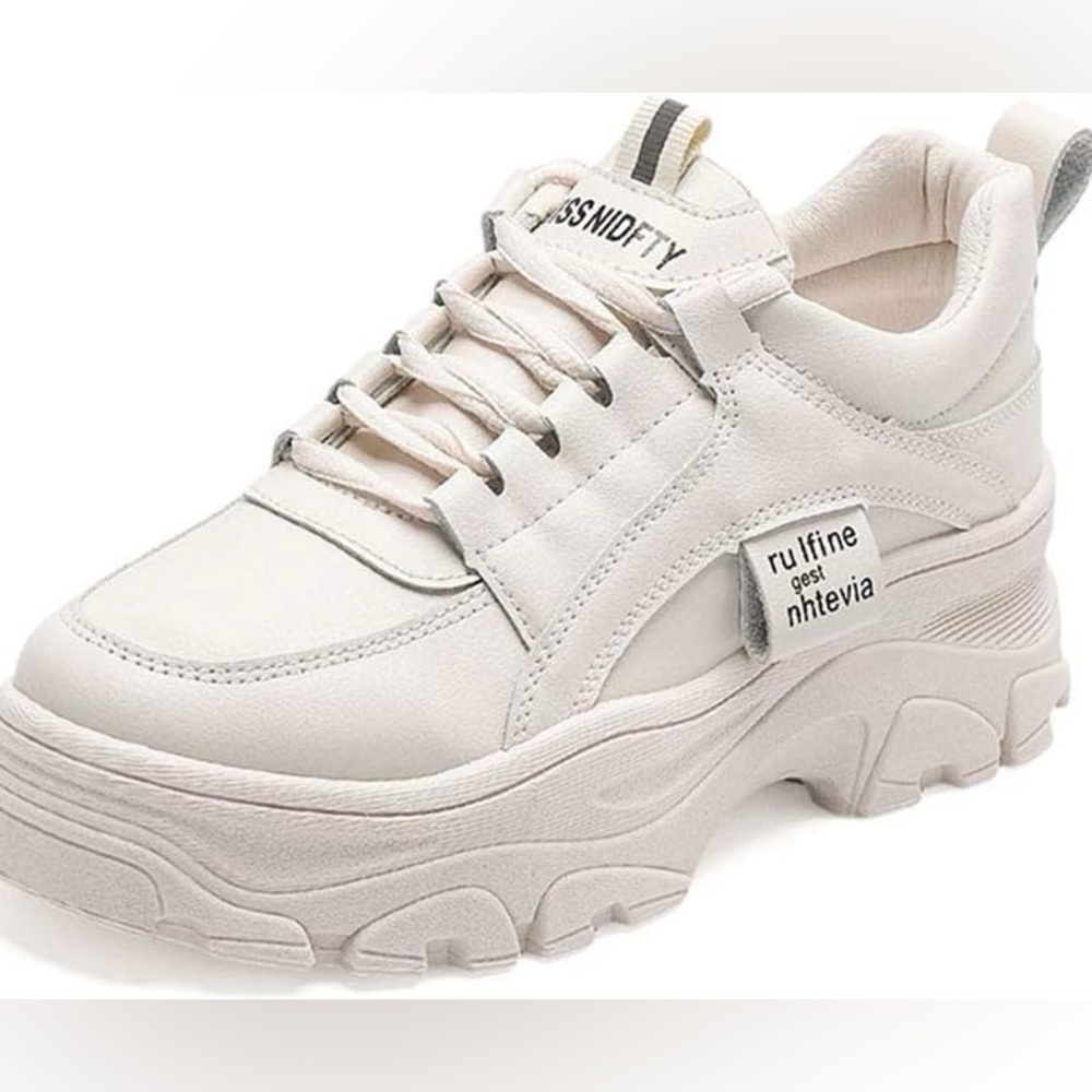 White sneakers
